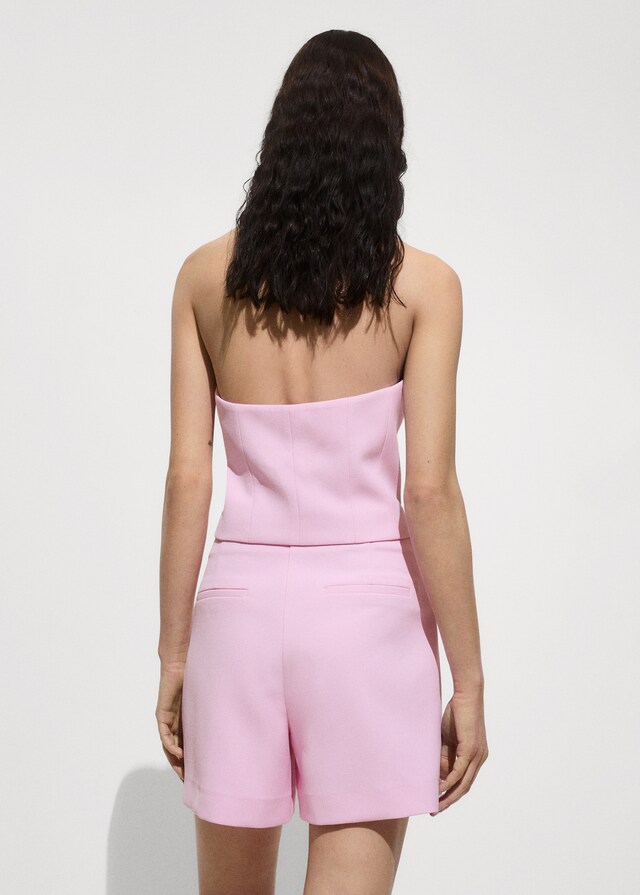 Mango Gerade Shorts mit mittlerer Bundhöhe Zeitlich begrenztes Angebot