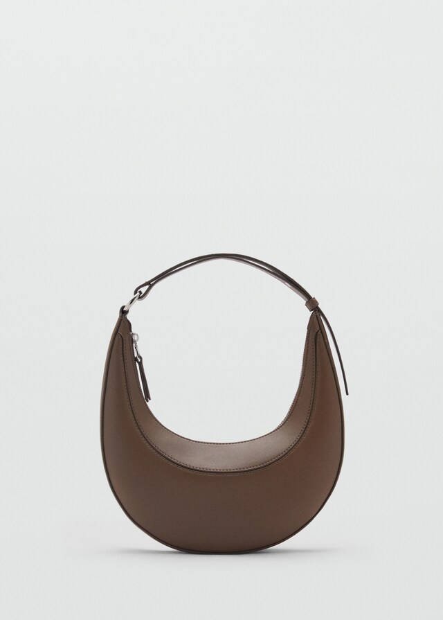 Mango Ovale Schultertasche