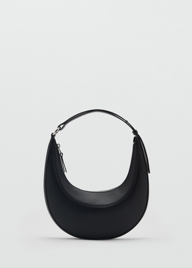 Mango Ovale Schultertasche