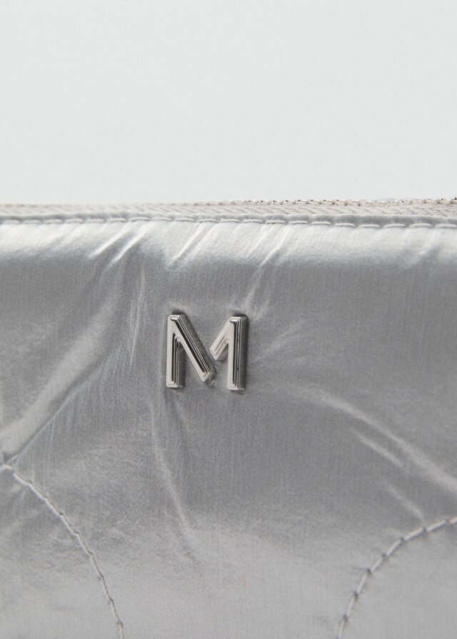 Mango Zip-Geldbörse mit Logo Bis zu 60% Rabatt