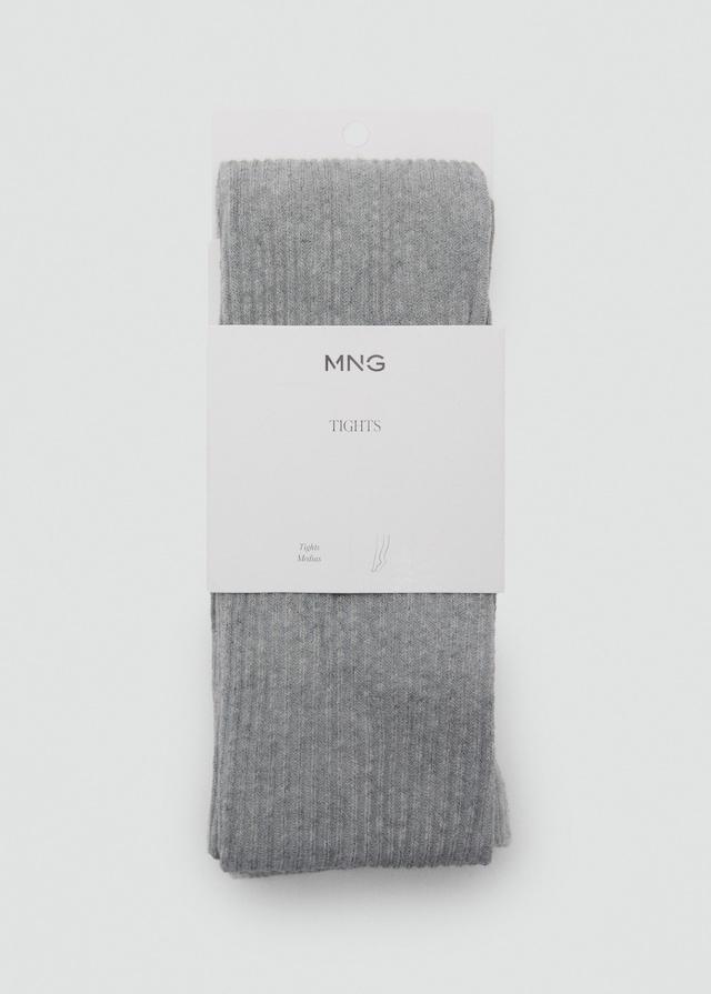 Mango Strumpfhose mit Rippmuster zollfrei