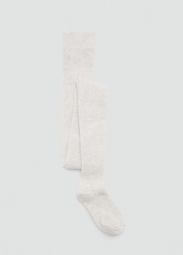 Mango Strumpfhose mit Rippmuster 50% Rabatt für begrenzte Zeit