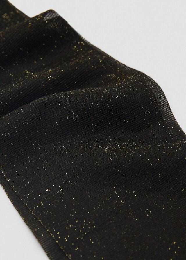 Mango Strumpfhose mit Lurex-Detail Rabatte dieses Monats