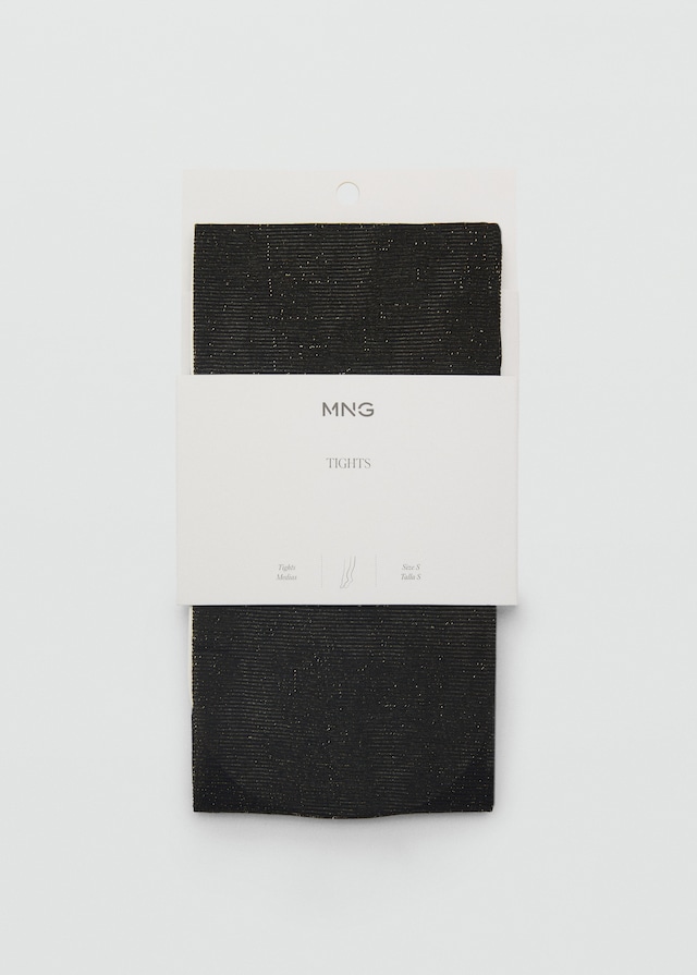 Mango Strumpfhose mit Lurex-Detail Rabatte dieses Monats
