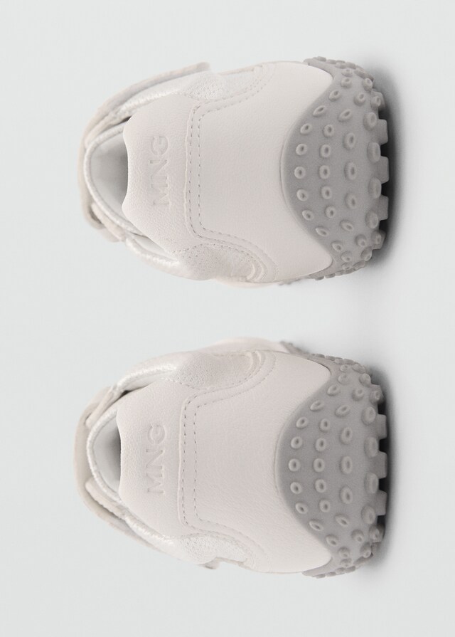 Mango Canvas-Sneakers mit Leder Angebote