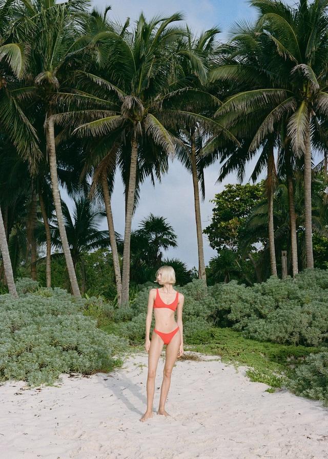 Mango Texturiertes Bikini-Top Rabatt