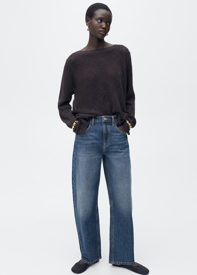 Mango Balloon-Jeans mit hoher Bundhöhe Exklusivangebot