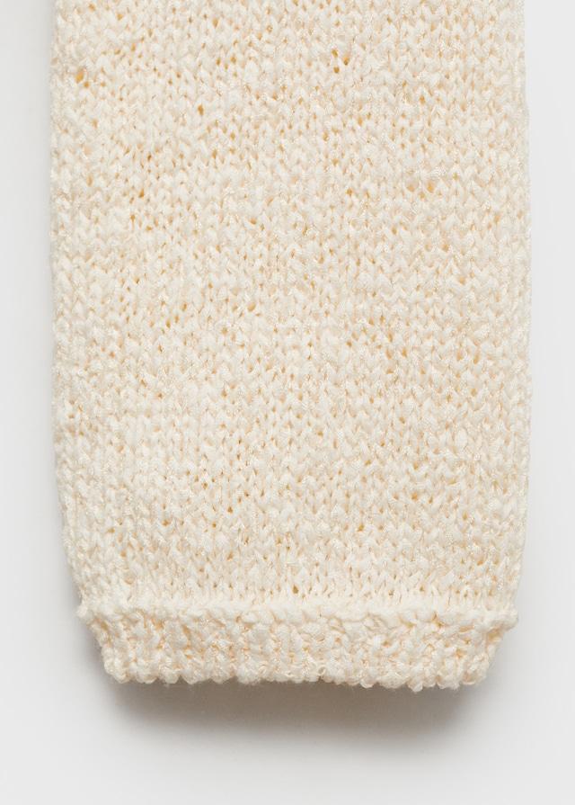 Mango Häkelpullover mit Rundhals Cyber Monday