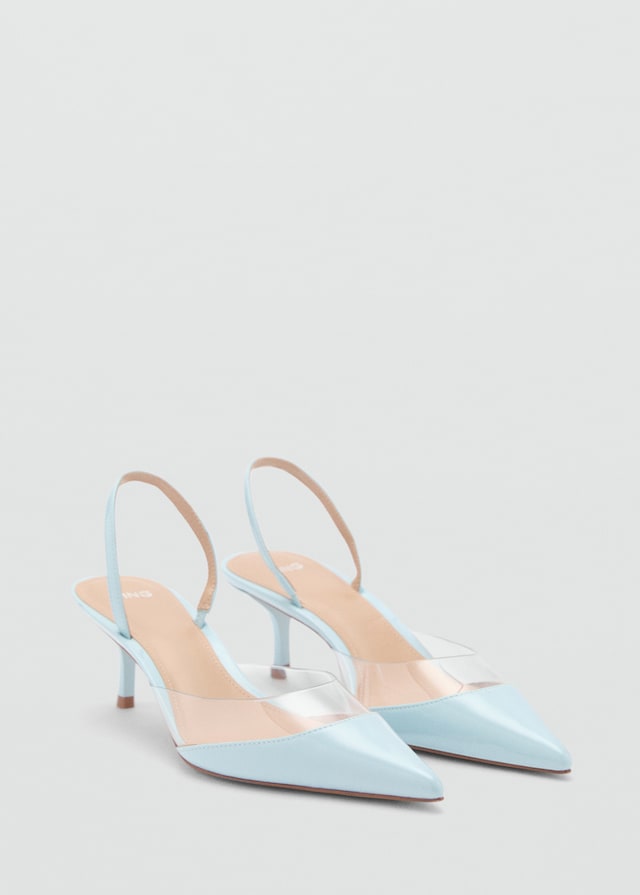 Mango Pumps mit Vinyl-Einsatz Neuheiten