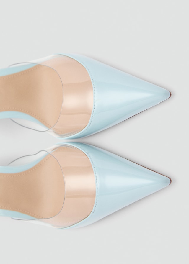 Mango Pumps mit Vinyl-Einsatz Neuheiten