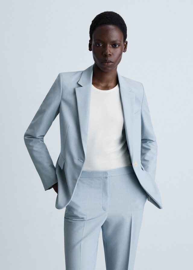 Mango Taillierter Anzugblazer
