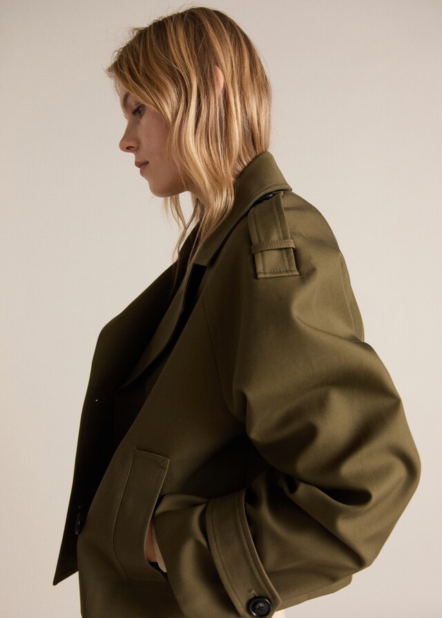 Mango Zweireihige Jacke mit Reverskragen