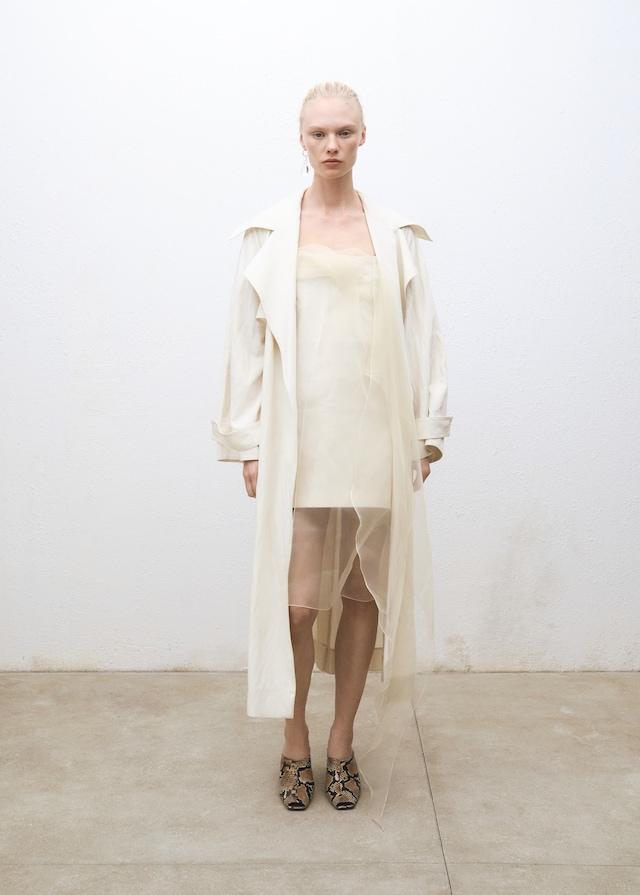 Mango Oversized-Trenchcoat mit Reverskragen Clearance-Verkauf