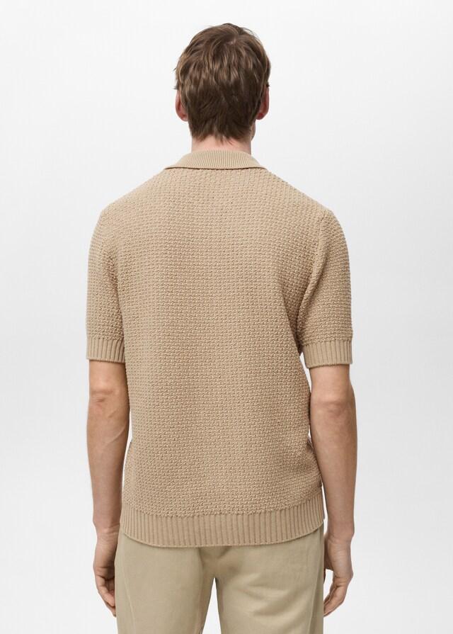 Mango Strickhemd aus Baumwolle Rabatte dieses Monats
