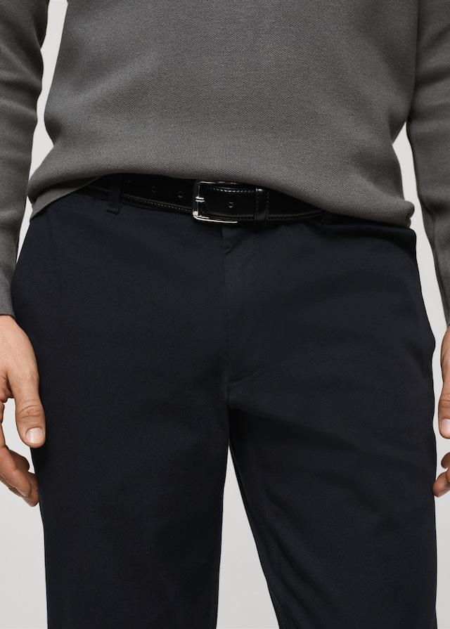 Mango Slim-Fit-Chinohose Barna aus Serge Hotsell