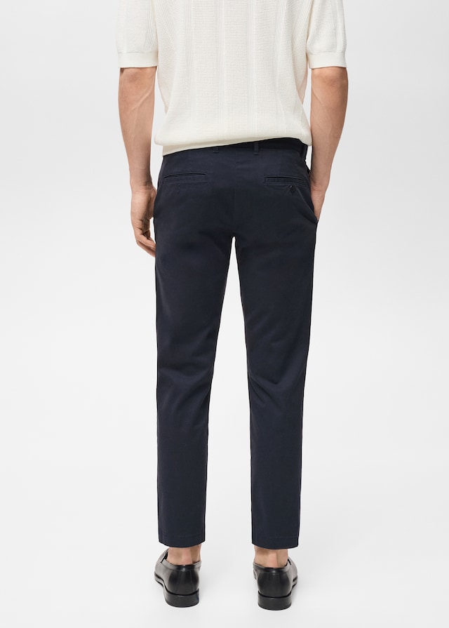 Mango Tapered-Chinohose Prato in Cropped-Länge Schlussverkauf