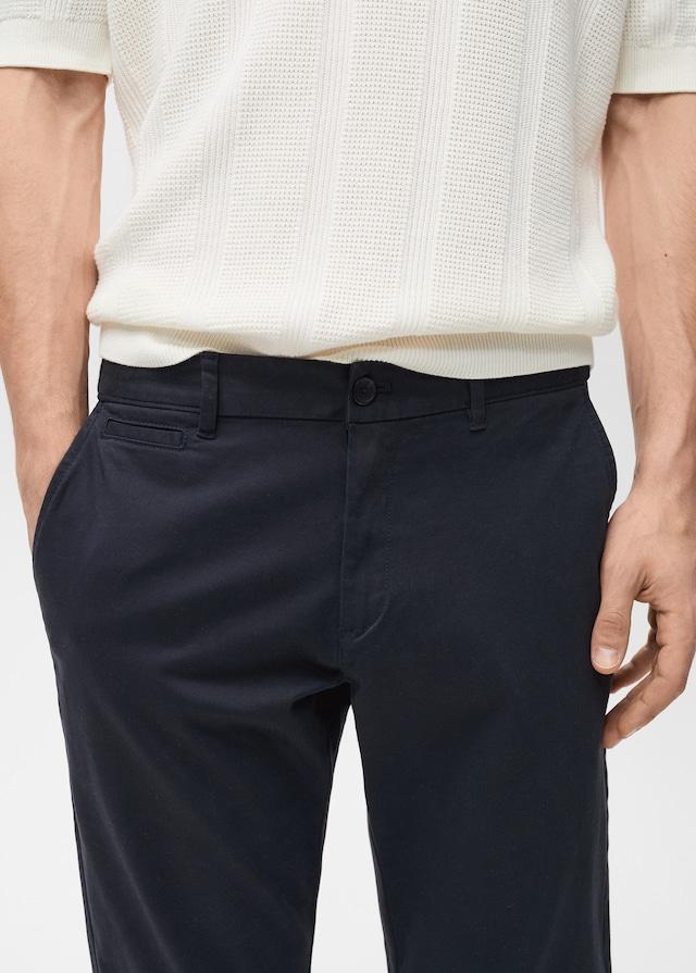 Mango Tapered-Chinohose Prato in Cropped-Länge Schlussverkauf