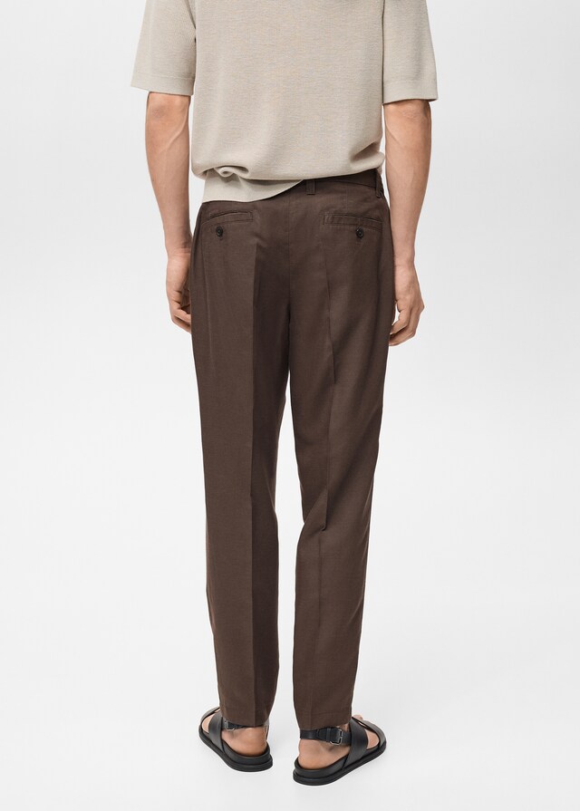 Mango Regular-Fit-Leinenhose Blitzverkäufe