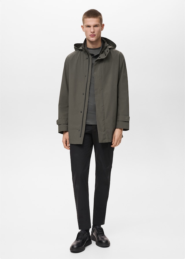 Mango Wasserdichter Parka mit COOLMAX®-Technologie Valentinstagsangebot