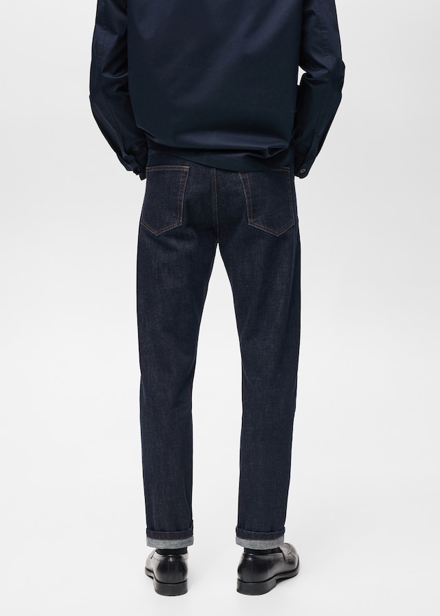 Mango Tapered-Fit-Selvedge-Jeans Zeitlich begrenztes Angebot
