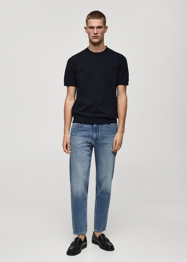Mango Jeans cropped tapered fit Saisonale Angebote