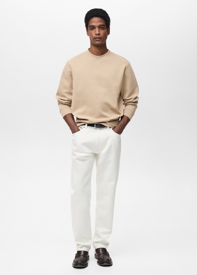 Mango Regular-Fit-Sweatshirt aus Baumwolle Kauf eins, bekomm eins gratis