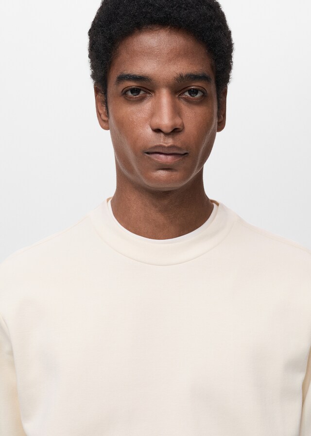 Mango Regular-Fit-Sweatshirt aus Baumwolle Tägliche Deals