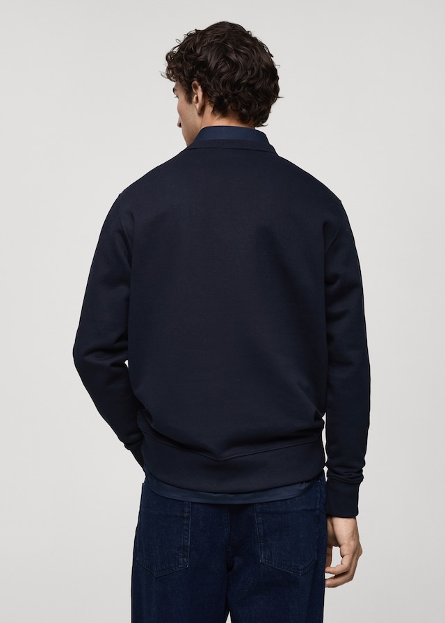 Mango Regular-Fit-Sweatshirt aus Baumwolle VIP-Rabatte