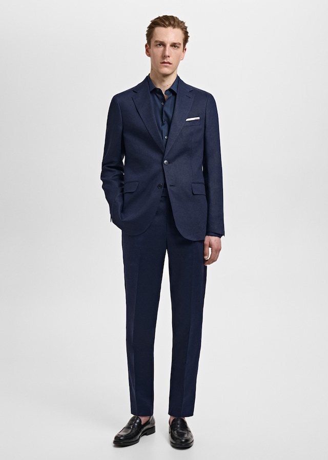 Mango Slim-Fit-Sakko Amalfi aus 100 % Leinen JETZT KAUFEN