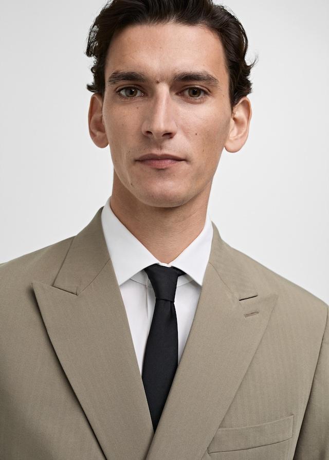 Mango Zweireihiges Slim-Fit-Sakko Mónaco Neueste Stile