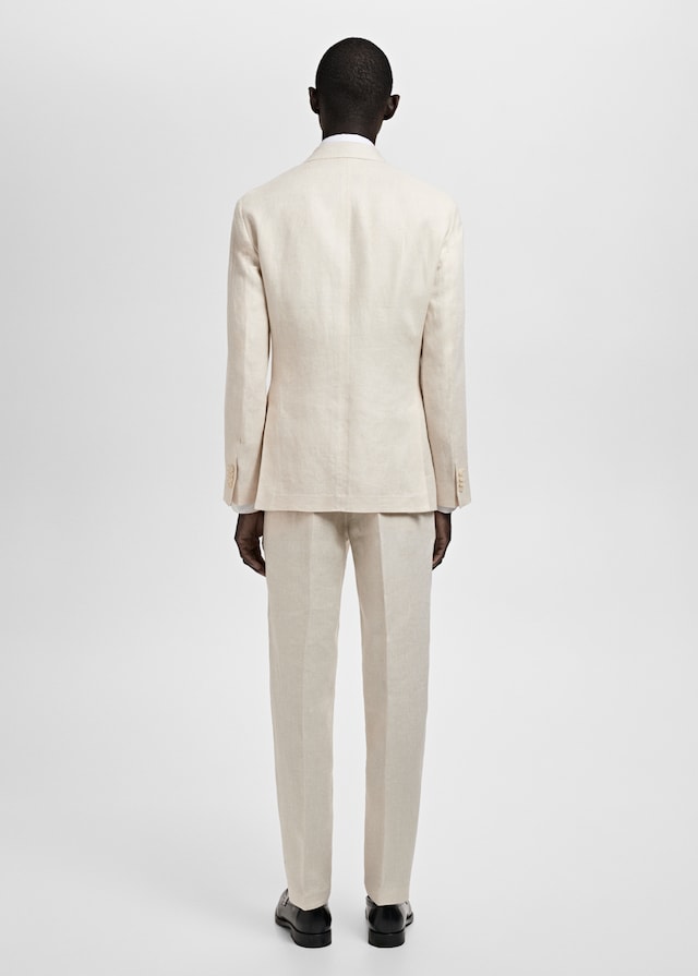 Mango Slim-Fit-Sakko Amalfi aus 100 % Leinen Letzte 2 Tage