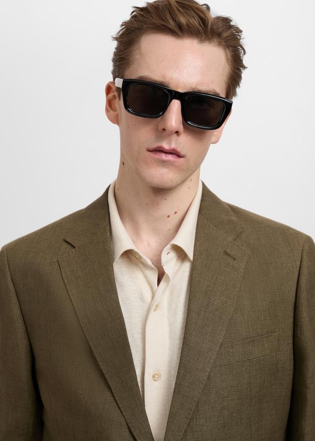 Mango Slim-Fit-Sakko Amalfi aus 100 % Leinen Zeitbegrenzte Promotion
