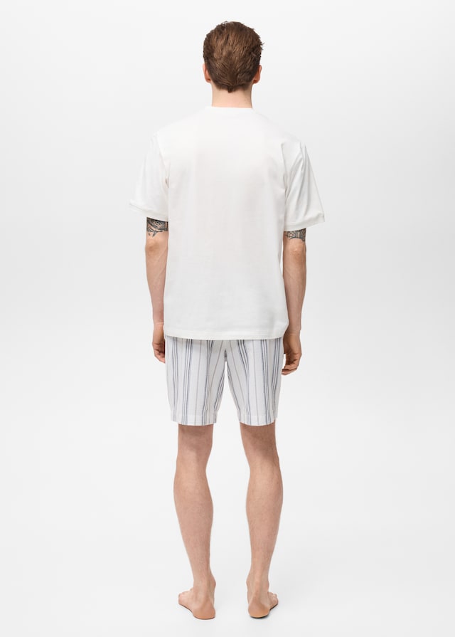 Mango Pack mit kurzem Pyjama aus 100 % Baumwolle 2025