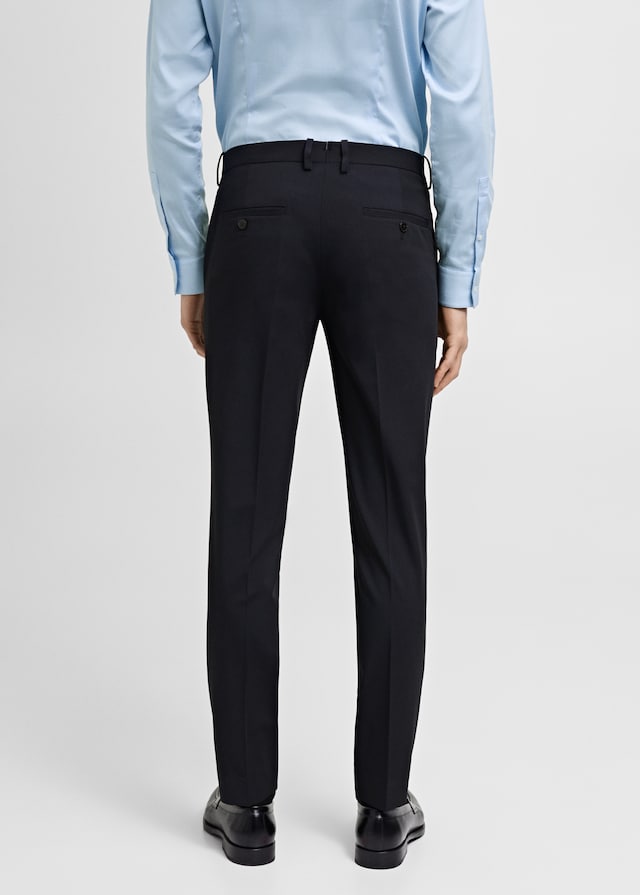 Mango Super Slim Fit-Anzughose aus Stretchstoff Rabatt