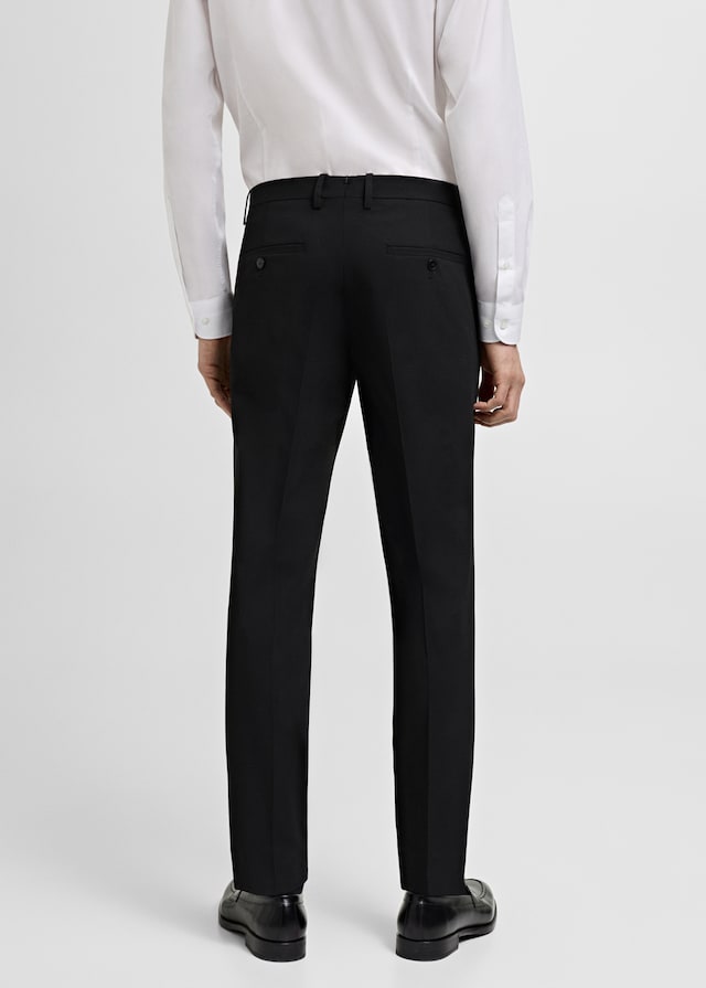 Mango Super Slim Fit-Anzughose aus Stretchstoff Günstig kaufen