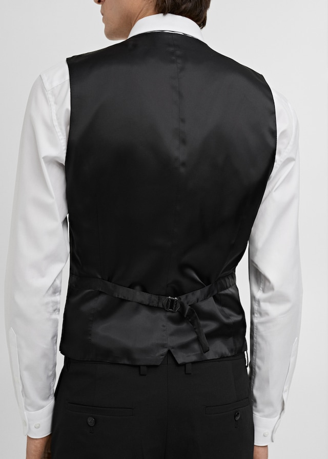 Mango Super-Slim-Fit-Anzugweste Paris Versandkostenfrei