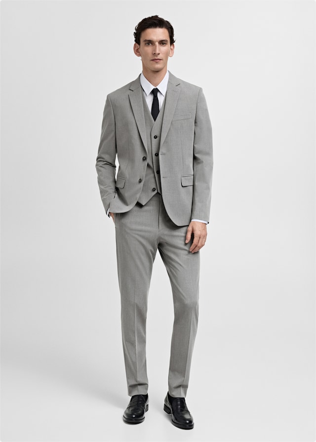 Mango Super-Slim-Fit-Anzugweste Paris Großer Ausverkauf