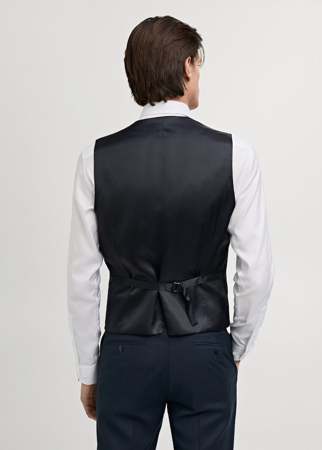 Mango Slim Fit Anzugweste Flash Sale