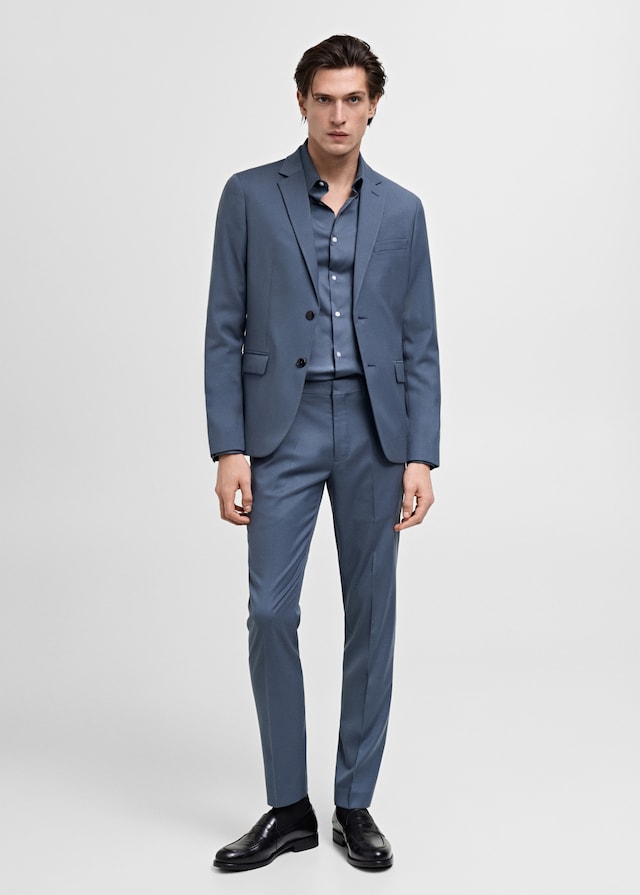 Mango Super Slim Fit-Anzugshemd aus Baumwoll-Stretch Osterangebot