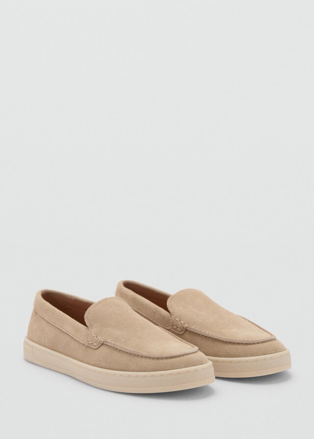 Mango Schuh aus Rauleder Online Outlet