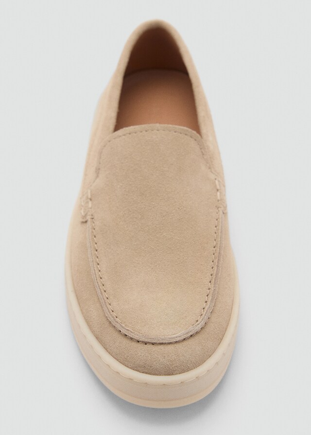 Mango Schuh aus Rauleder Online Outlet
