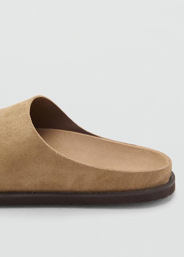 Mango Clogs aus Rauleder Große Rabatte