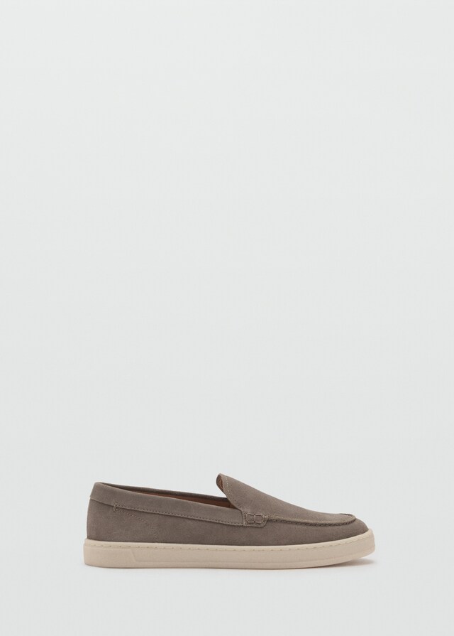 Mango Schuh aus Rauleder