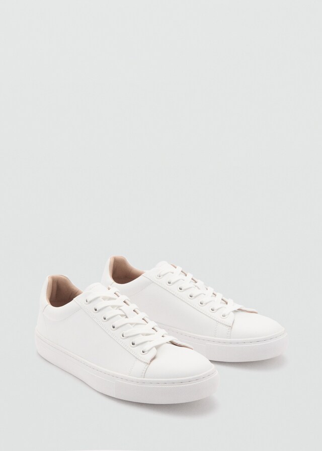 Mango Geschnürte Sneakers mit Einsätzen Saisonale Angebote