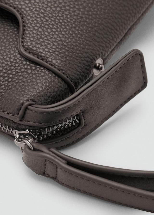 Mango Genarbte Envelope Bag VIP-Rabatte