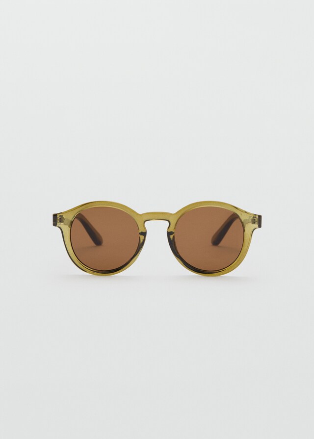 Mango Sonnenbrille mit rundem Gestell Riesige Rabatte