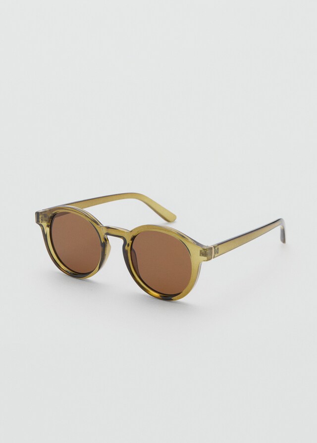 Mango Sonnenbrille mit rundem Gestell Riesige Rabatte