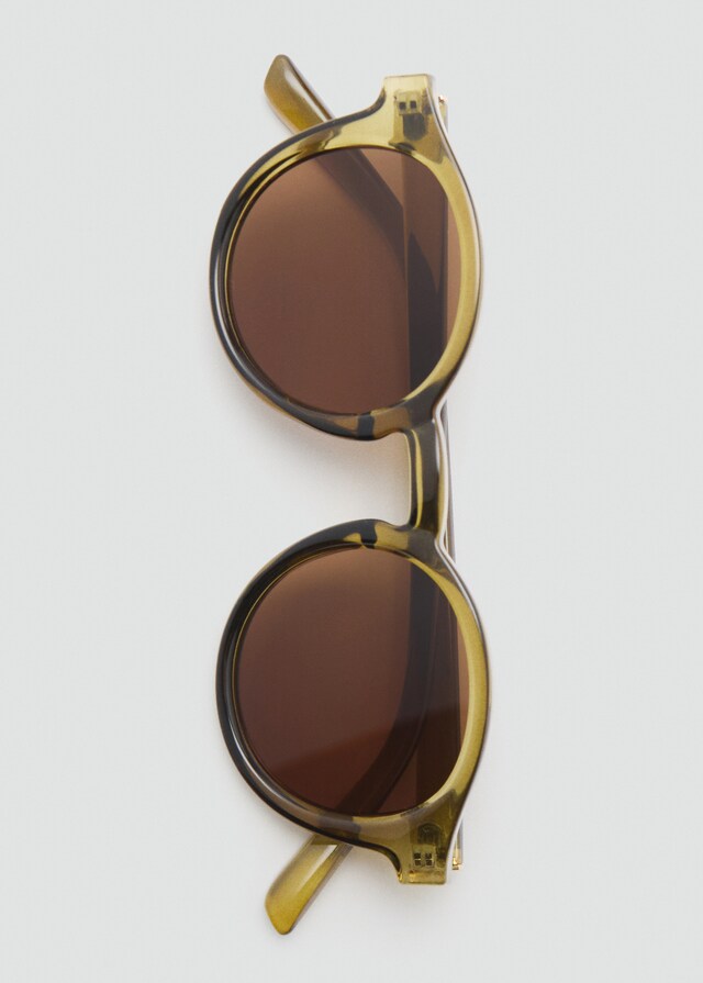 Mango Sonnenbrille mit rundem Gestell Riesige Rabatte