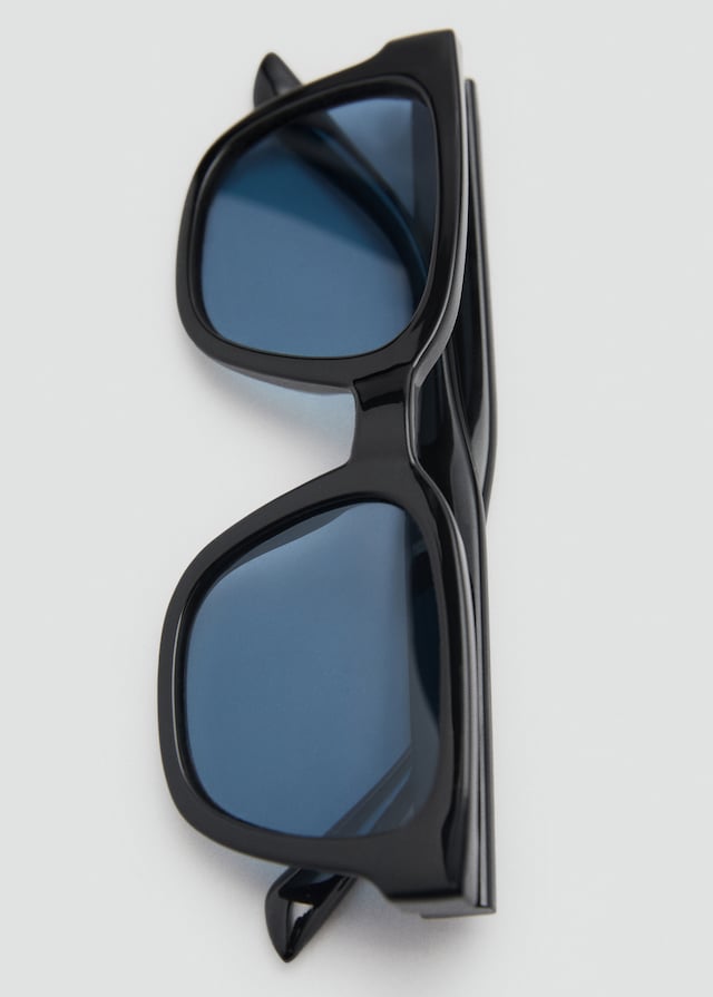 Mango Polarisierte Sonnenbrille mit rechteckigem Design Kostenloser Versand international