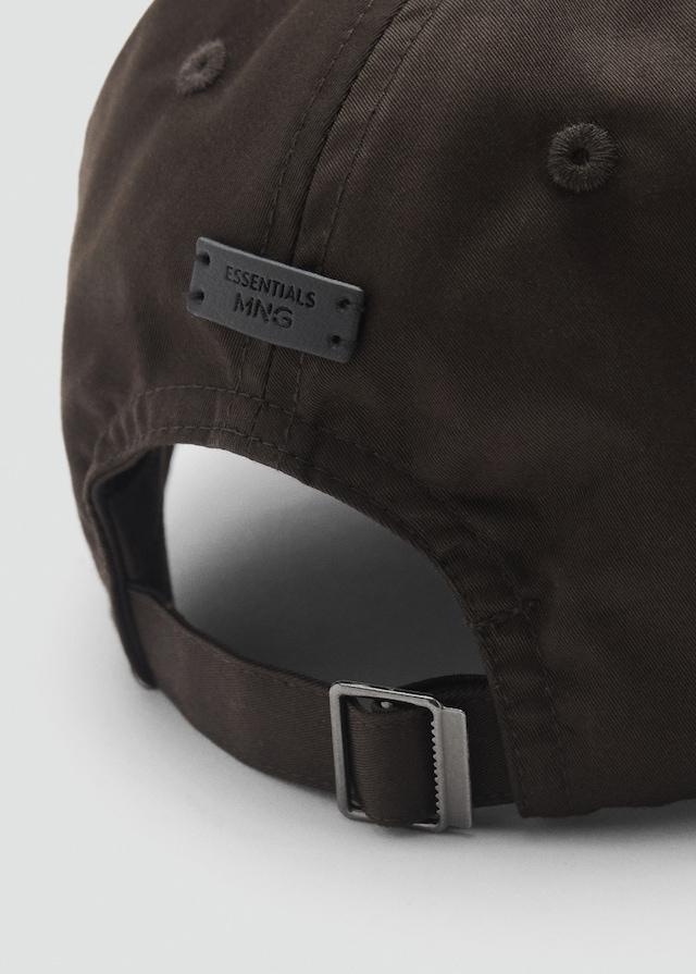 Mango Schirmmütze aus Baumwolle Black Friday Preise